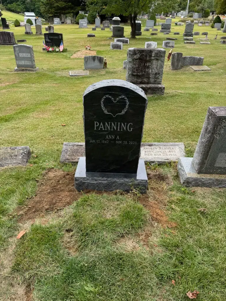 Granite Custom Headstone hand-carved by NJ Gravestone Shop in NJ — image 3