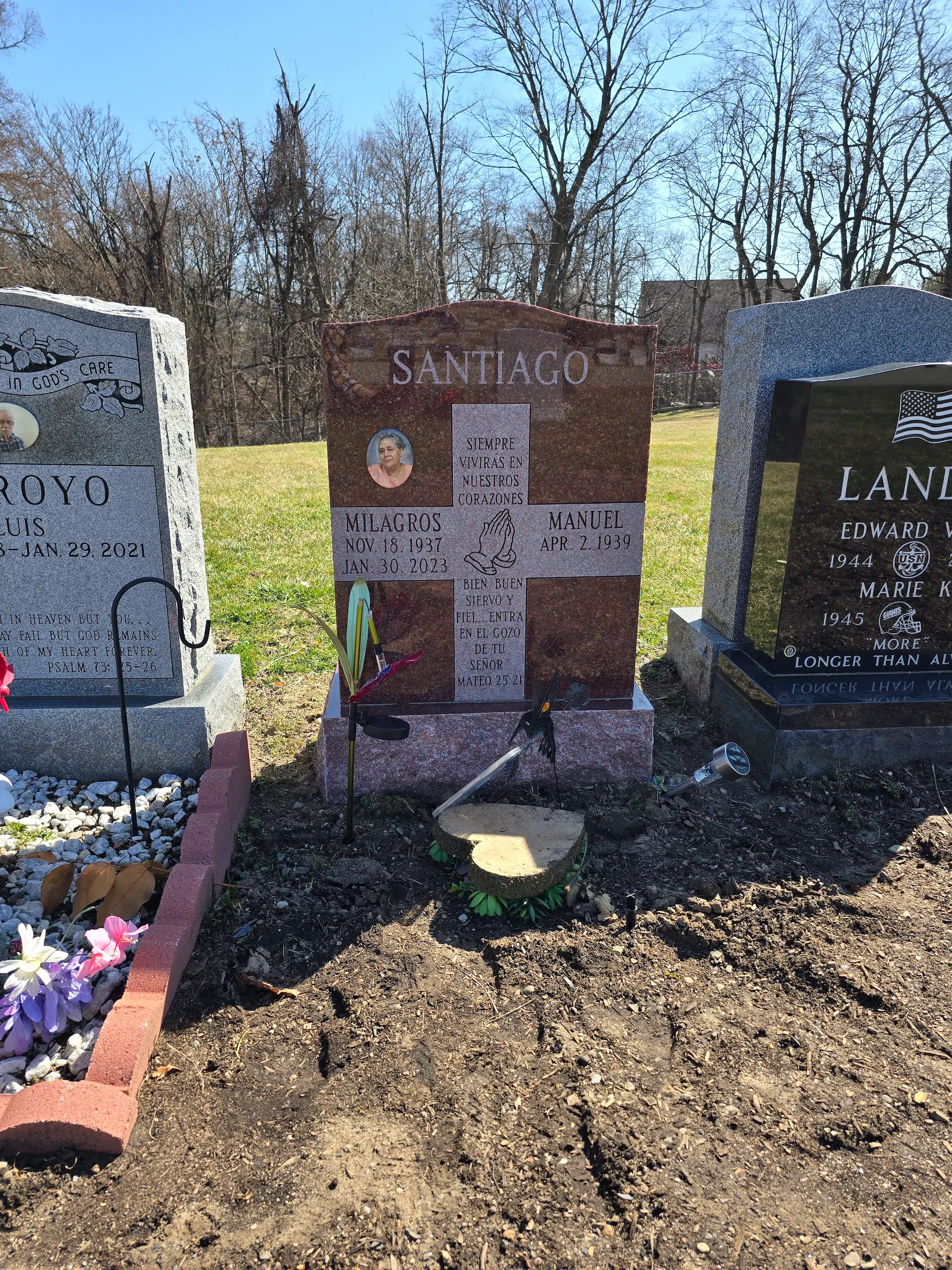 Granite Custom Headstone hand-carved by NJ Gravestone Shop in NJ — image 4