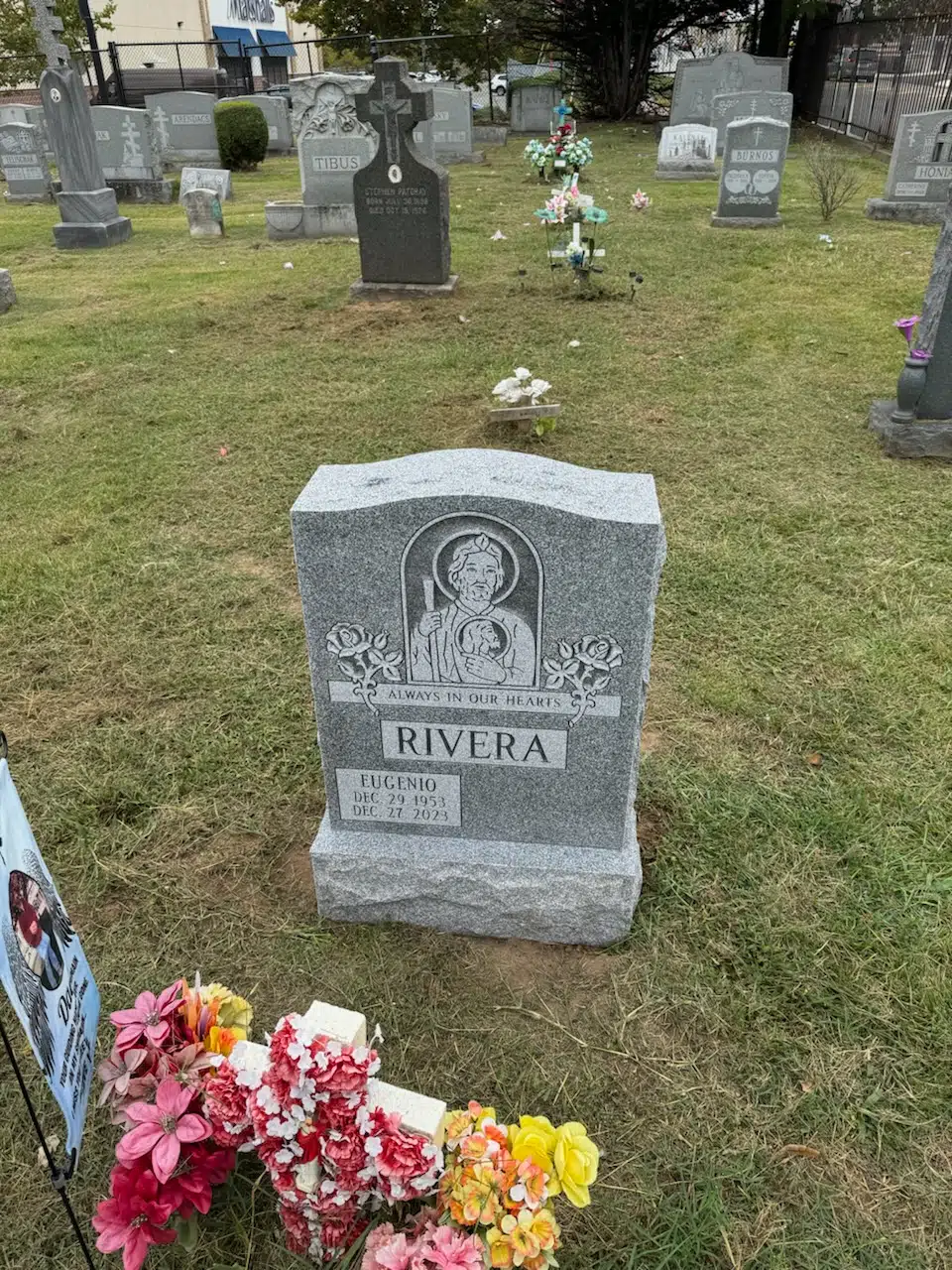 Granite Custom Headstone hand-carved by NJ Gravestone Shop in NJ — image 5
