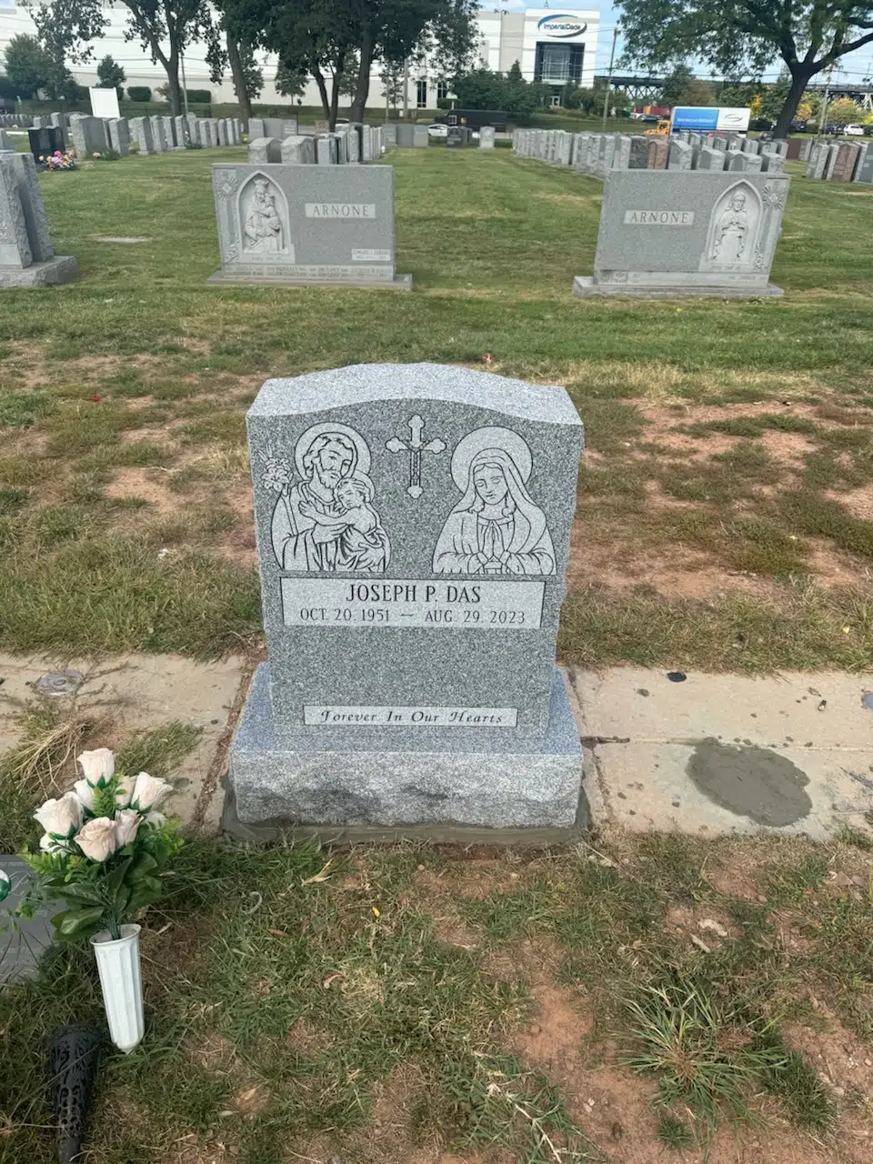 Granite Custom Headstone hand-carved by NJ Gravestone Shop in NJ — image 8