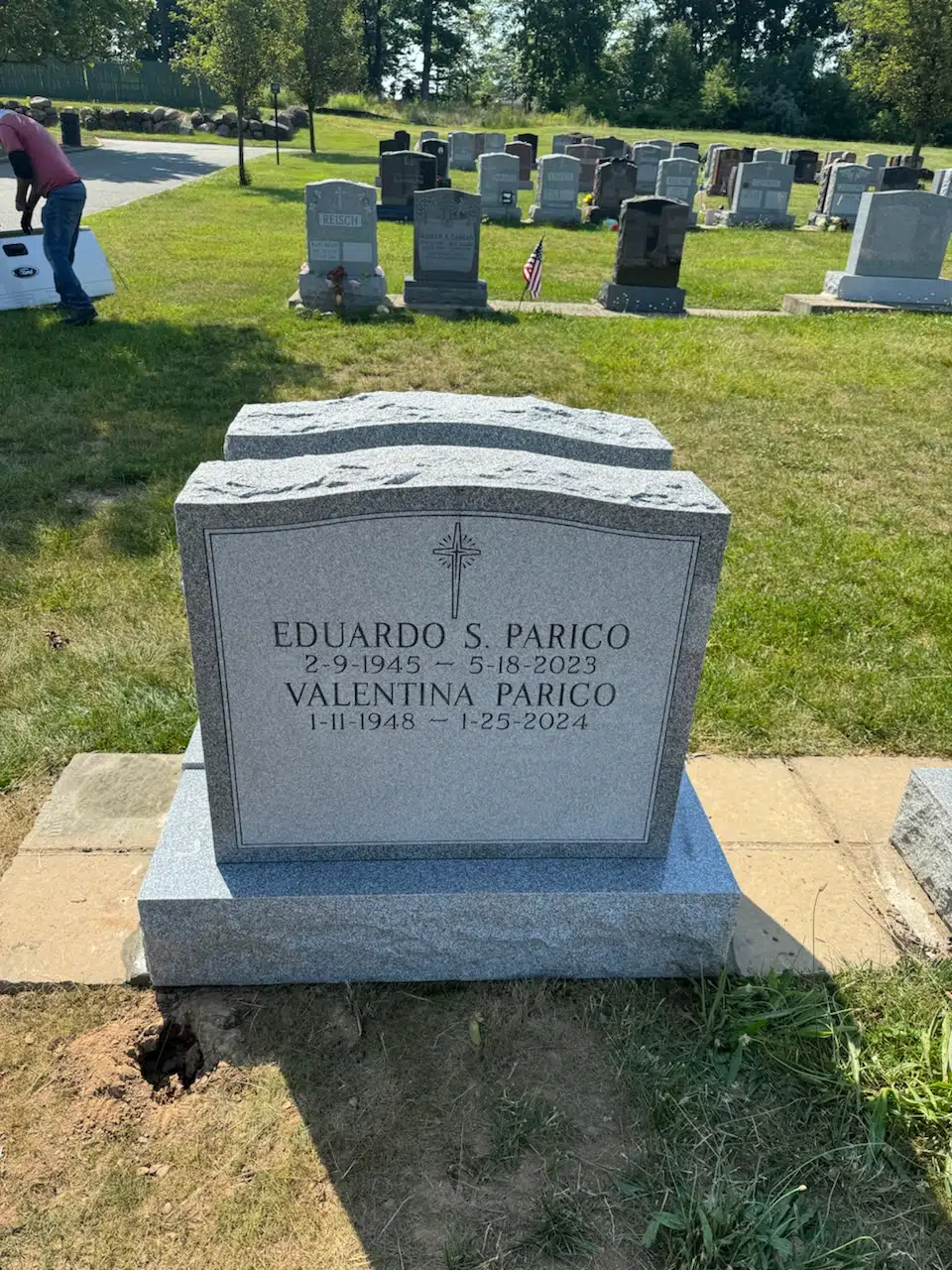 Granite Custom Headstone hand-carved by NJ Gravestone Shop in NJ — image 3